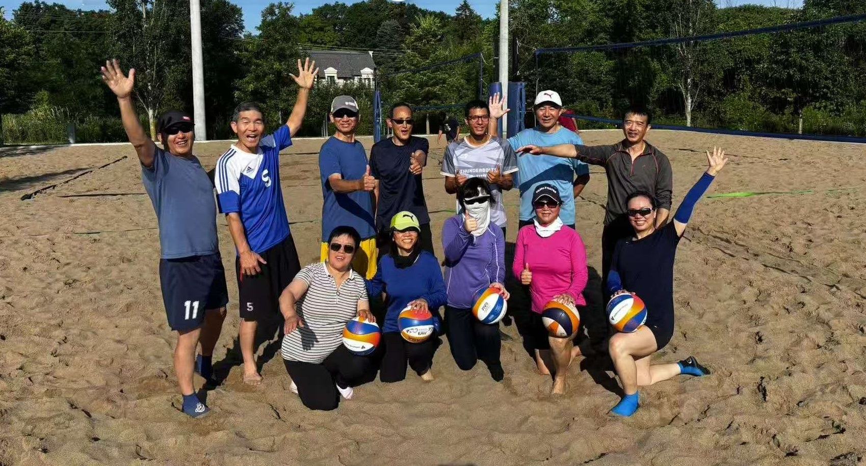 CLSA Beach Volleyball Training Session