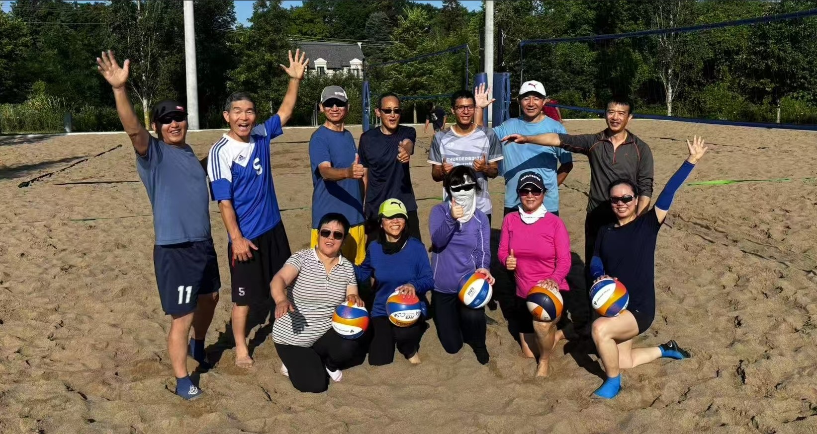 CLSA Beach Volleyball Training Session